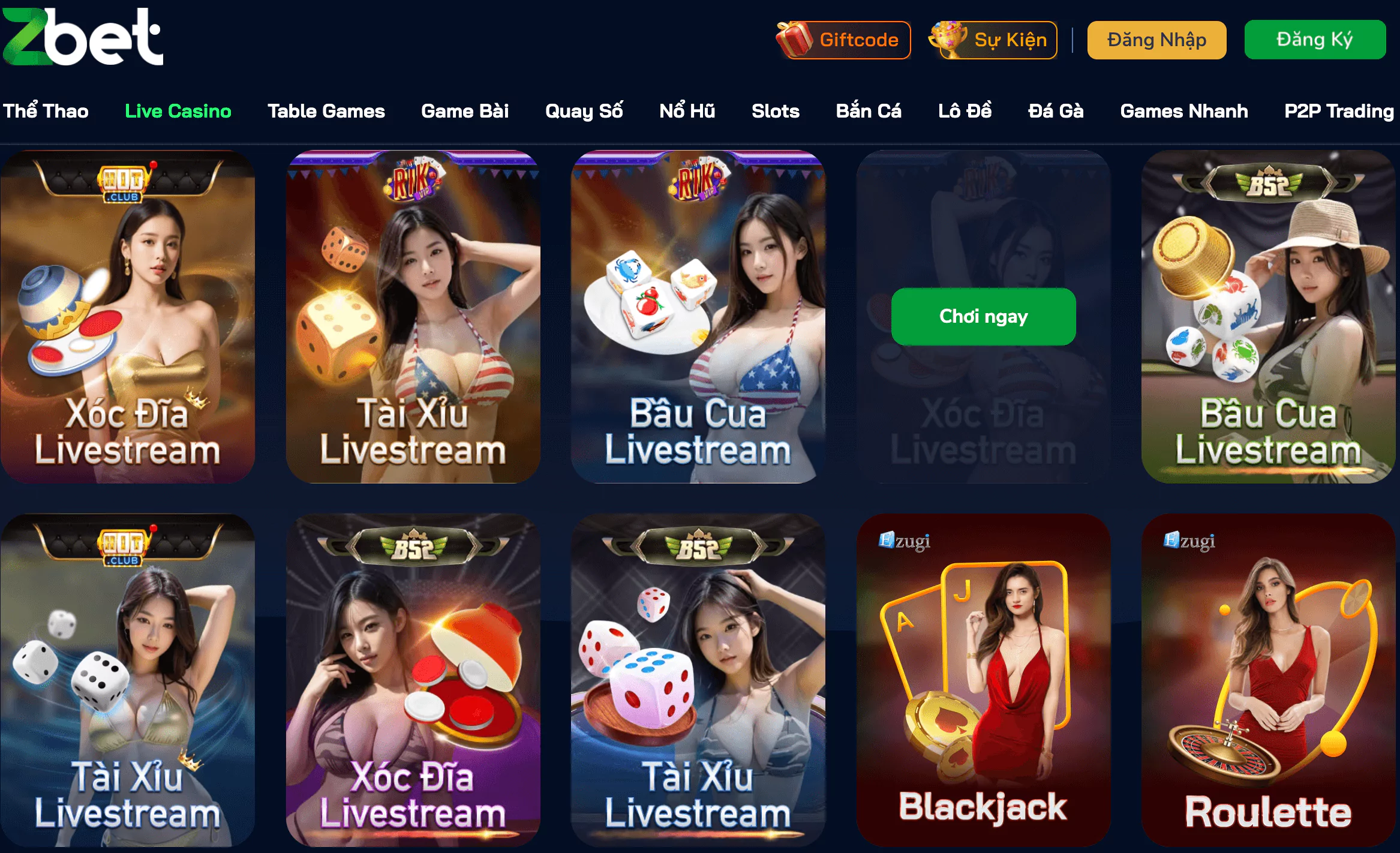 Zbet - Top Đầu Nhà Cái Cá Cược Uy Tín, Chất Lượng Nhất 2024 5 Live casino Zbet