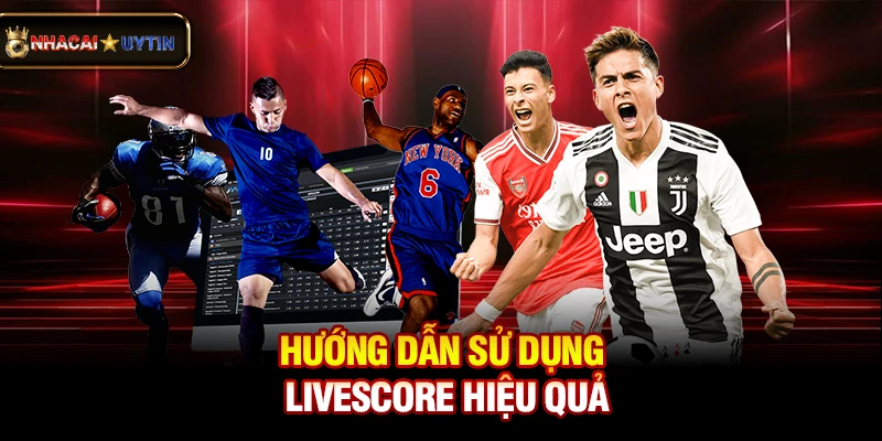 Hướng dẫn sử dụng livescore hiệu quả